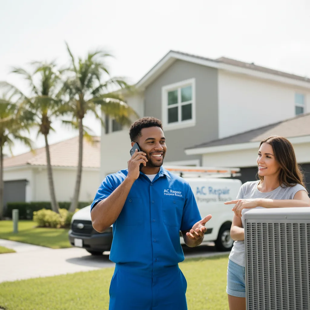 AC Repair Pompano Beach customer support in West Olive